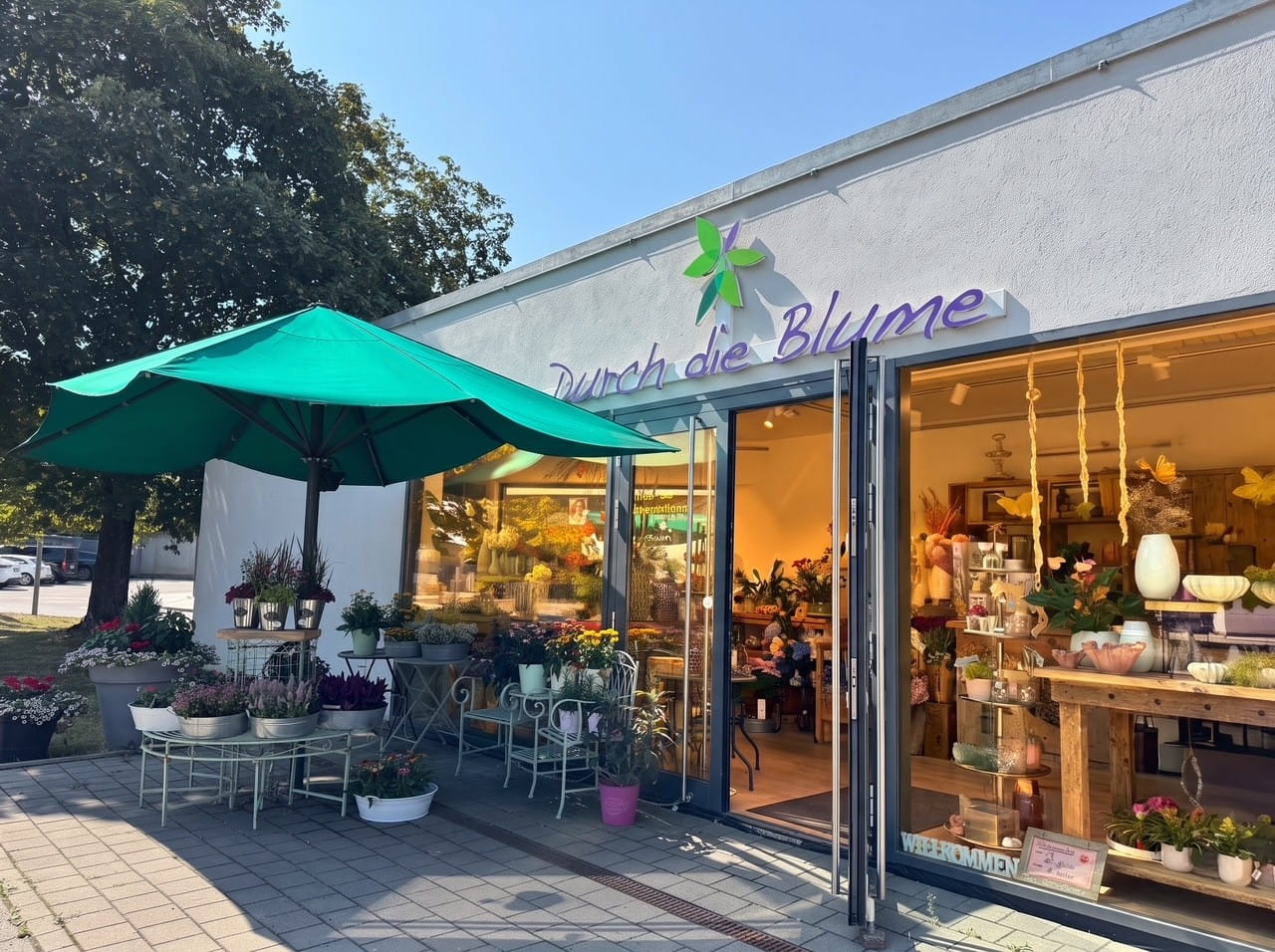 Blumenladen in Parsdorf bei München -Durch die Blume-Floristik für Hochzeit und Beerdigung